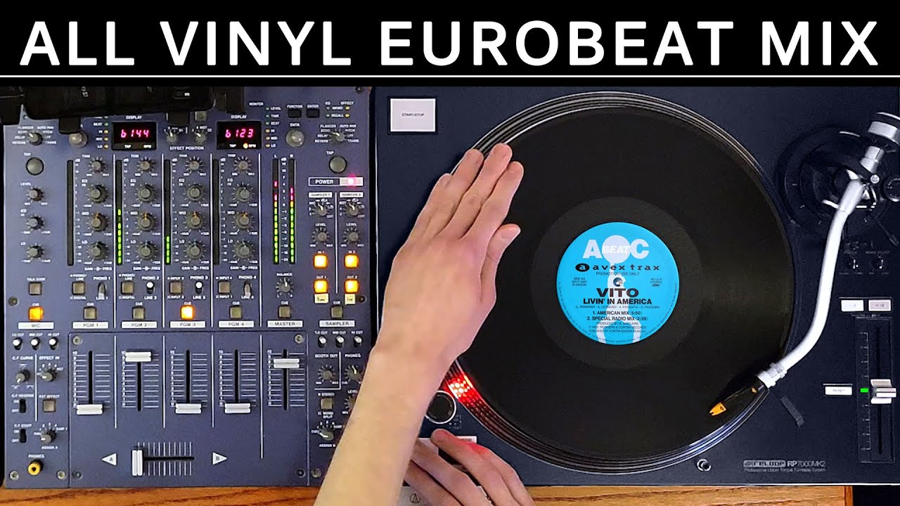 90's Eurobeat Classics - All Vinyl Mix - YouTube