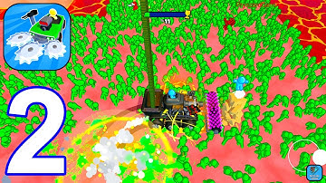 Z Machine - Gameplay Walkthrough Part 2 Max Level Full Upgrade Zombie Army (iOS,Android)