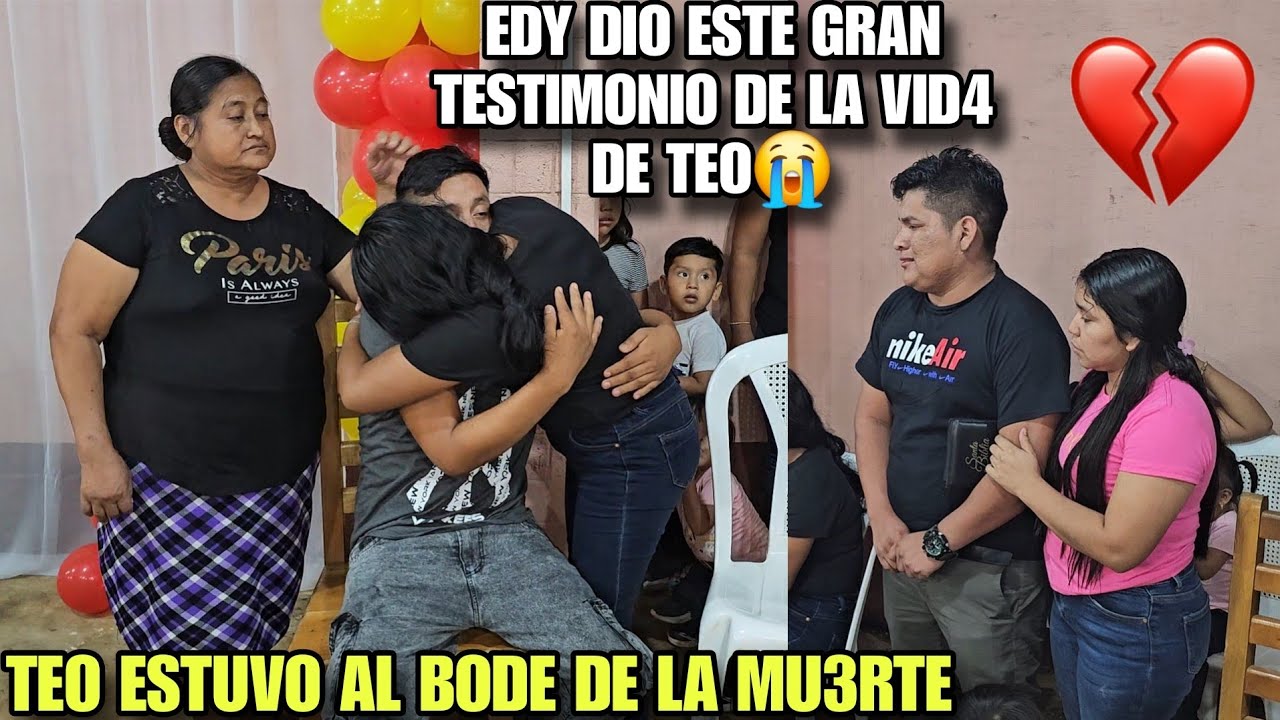 EDY Hiz0 Llorar A Todos Con Este Gran Testimonio😭TEO Y DAYANA Empezo A A Llorar En Pleno Video😱