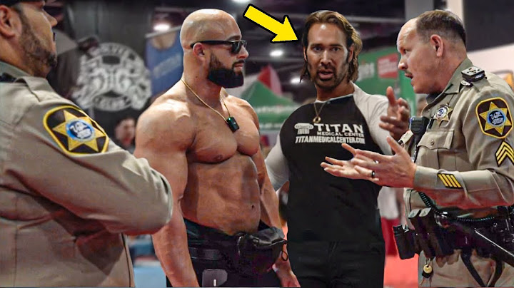 MIKE O’HEARN CALLED THE COPS ON ME - ASKING BODYBUILDERS THEIR STATS, THEN MEASURING THEM PART 9