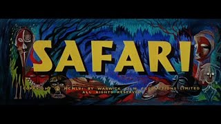 Safari (1956) Victor Mature, Janet Leigh - British CinemaScope adventure film