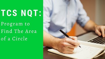 TCQ NQT  coding question solution || program to find Area of Circle  || Placement4u