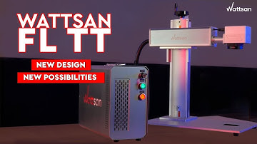 NEW DESIGN I FIBER LASER MARKER I WATTSAN FL TT