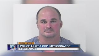 Police arrest cop impersonator