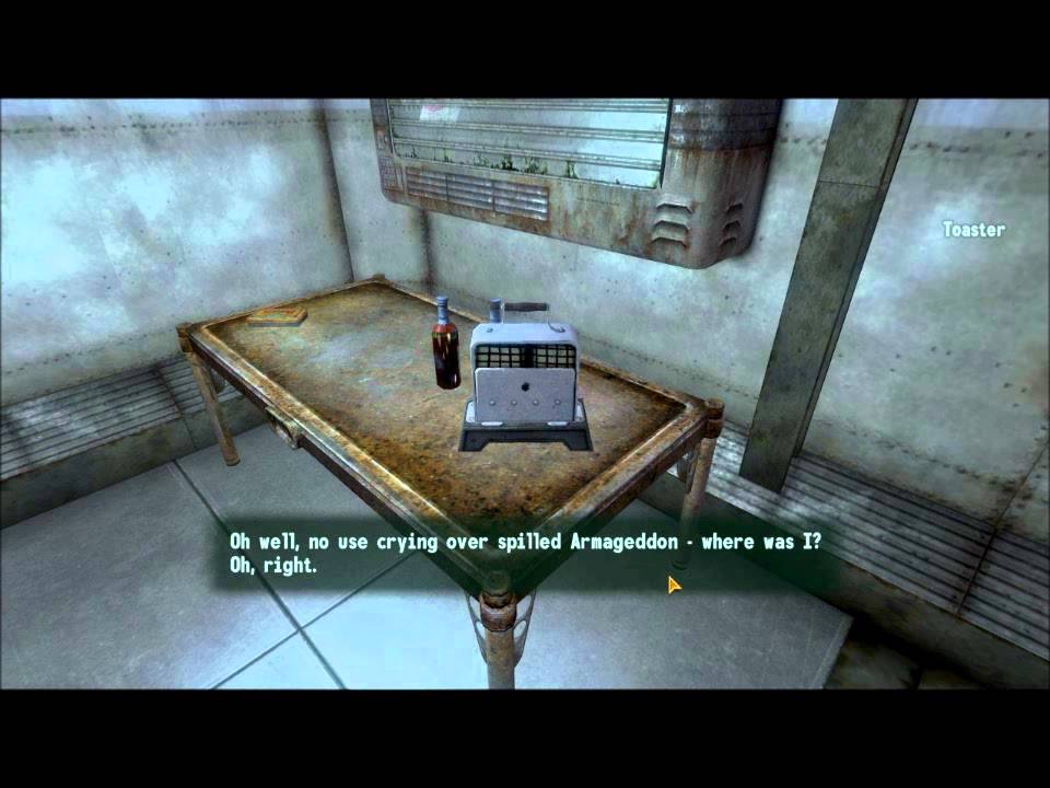 Fallout New Vegas Old World Blues Mr. Toaster YouTube