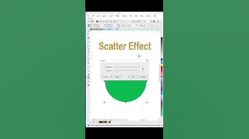 3D Effect Circle around #coreldraw #design #graphicdesign