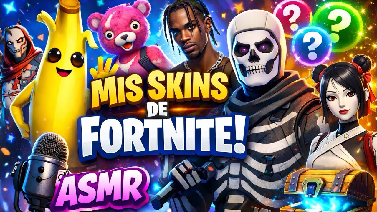 🎧 ASMR | Te Muestro Mis Skins de Fortnite 💤 (Susurros)