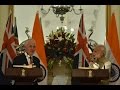 PM Modi with PM of Australia, Mr. Malcolm Turnbull at Exchange of Agreements and Press Statements