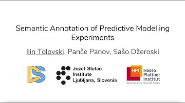 Semantic Annotation of Predictive Modelling Experiments