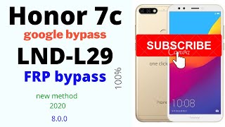 Honor 7c google account bypass honor lnd- L29 frp bypass screenshot 4
