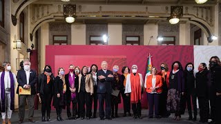 Seguiremos erradicando la violencia contra las mujeres. Conferencia presidente AMLO