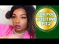 How to mix pre poo routine for long natural hair growth 2020 pt2