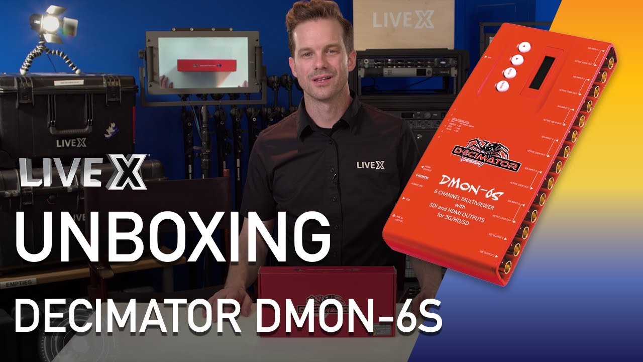 Decimator DMON-6S Unboxing