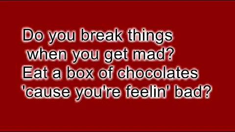 blake shelton  who are you when i'm not looking lyrics