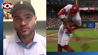 The story behind Joey Votto's unique on-deck routine | MLB Now News