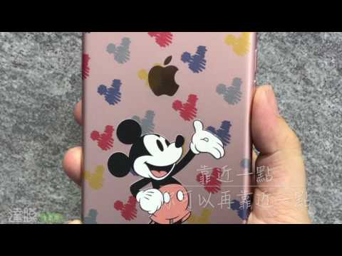 Apple iPhone 7 Plus x 米奇浮雕彩膜全機包膜