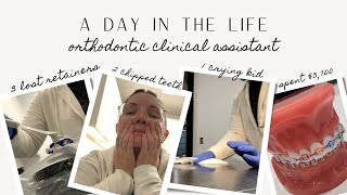 DITL of an Orthodontic Clinical Assistant | Vlogmas Day 3