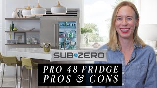 Sub Zero Pro 48 Refrigerator Pros &amp; Cons | Review