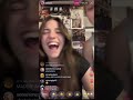 Kenzie Ziegler Instagram Live Stream 16th March ,2020