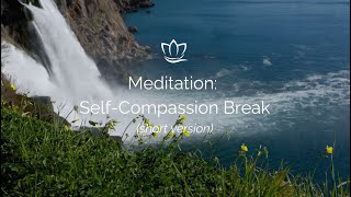 Meditation: Self Compassion Break with Chris Germer (short version)