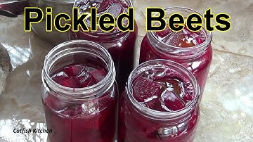 Old Fashioned Pickled Beets, Video Recipe.