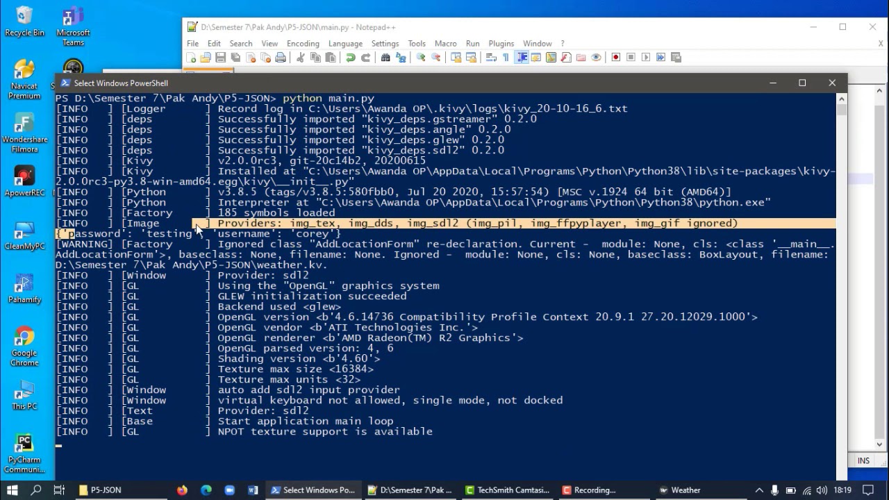 Penjelasan JSON pada KivyMD mengakses data dengan API (Application ...