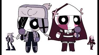 Personagens de Friday night funkin versão meninas super poderosa.💕💙💚🎶 screenshot 1