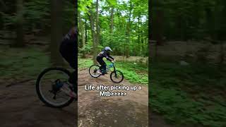 New jumps but coming back home now😪#mtb Wealth