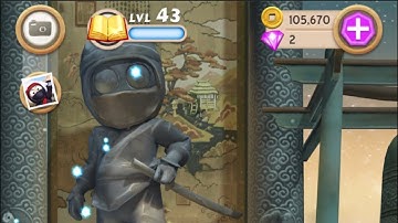 I played Clumsy Ninja level 40-46!