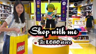 Shop with me at LEGO store 🏬