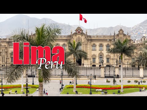 Video: Qhov chaw Pom hauv Plaza de Armas hauv Lima