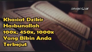 Masyaallah!!!Khasiat Dzikir Hasbunallah 100x, 450x, 1000x Yang Bikin Anda Terkejut