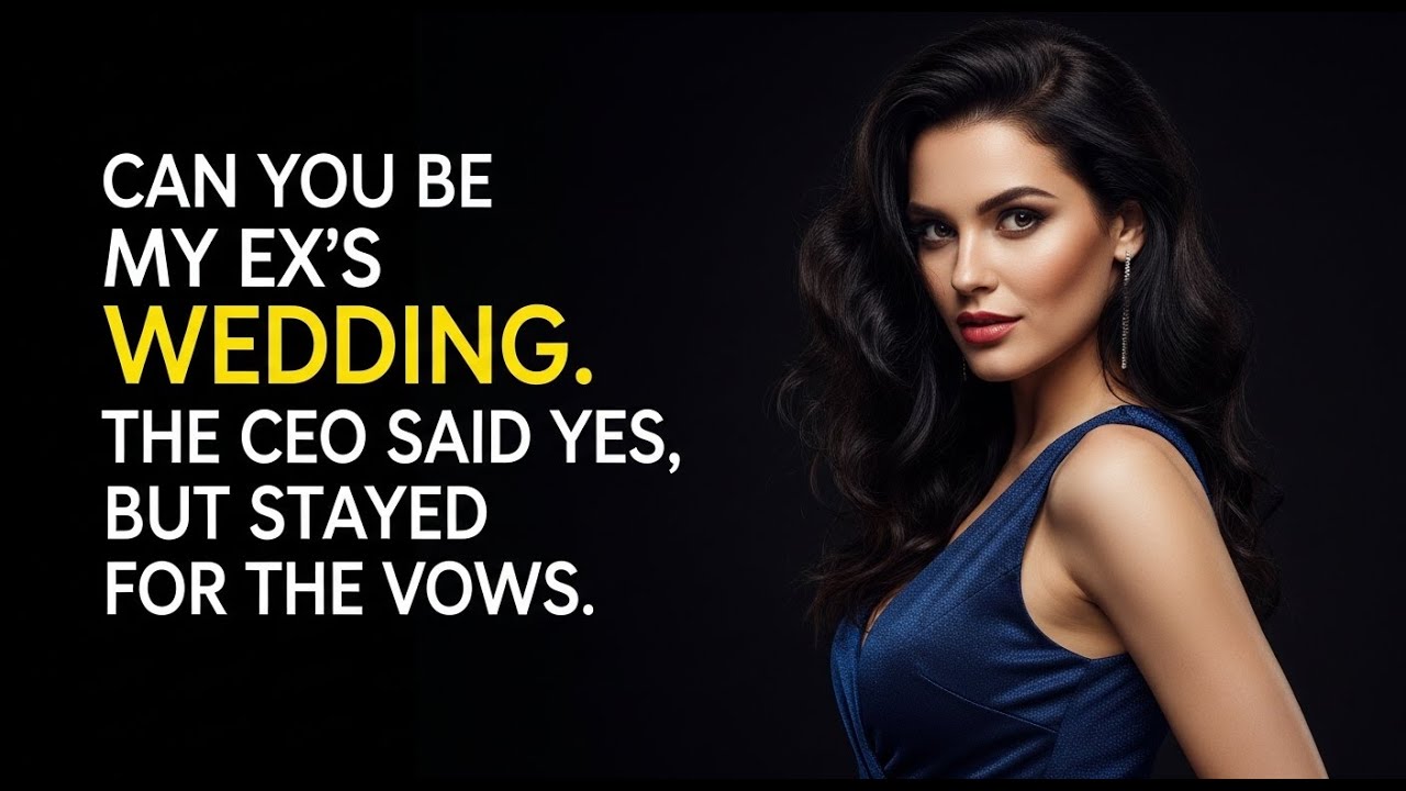 Can You Be My Ex,s Wedding. The CEO Said Yes, But Stayed for the Vows...