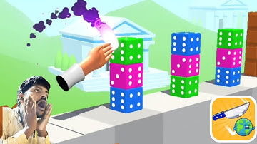 Slice it all Very Satisfying and Relaxing ASMR Slicing Game (Level 367-370)