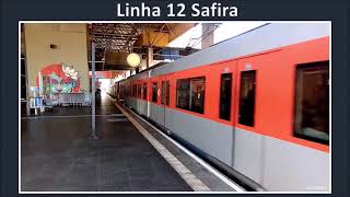 CPTM - 2000 (K046) Partindo da Estação Tatuapé