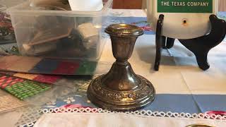 Garage Sale Church Rummage Video Jewelry Sterling & More