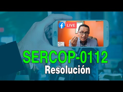 Resolución RE-SERCOP-2021-0112 / Compras Públicas Ecuador