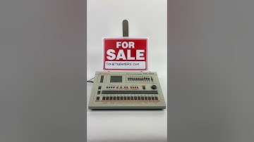 Roland TR-707 Drum Machine Rhythm Composer Factory Demo Song Patterns