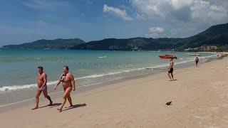 Patong Beach, Phuket, Thailand (2024) (4K) WALKING TOUR