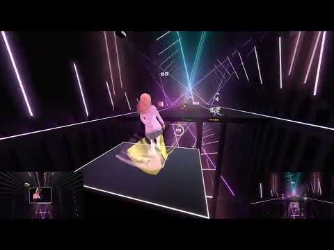 [Beat Saber] Moe Shop - WWW (feat. EDOGA-SULLIVAN) EXPERT+ S but laggy recording :(