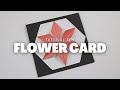 Flower Card Tutorial - Scrapbook Ideas