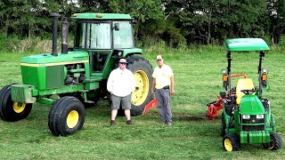 Making Hay! Part 1 Sickle Mower Subcompact Tractor