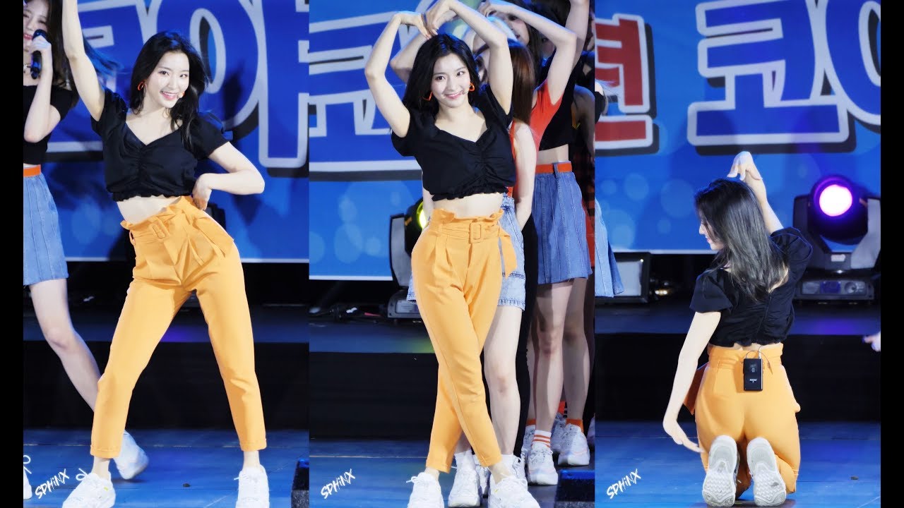 190729 fromis_9, SAEROM - 두근두근 (4K 프로미스나인, 이새롬, DKDK @코야썸머페스티벌) 직캠 FANCAM by SPHiNX