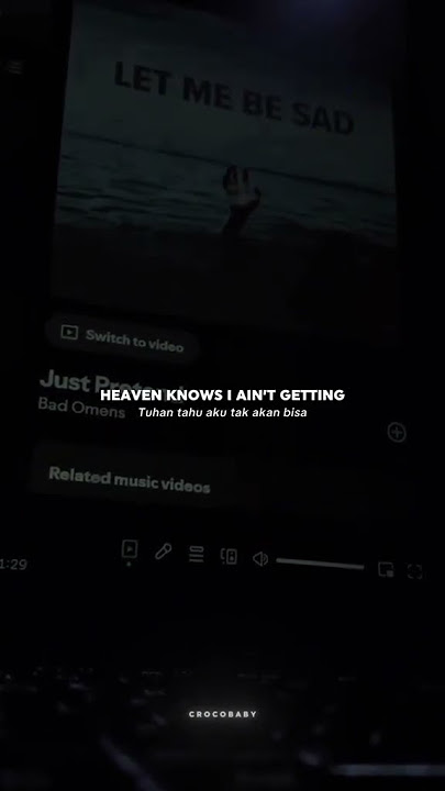 Story Wa Bad omens - Just Pretend