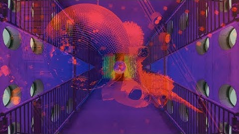 Z NEGATIVE Pink Unicorn on Mirror Ball 2003