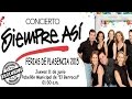 Concierto de &quot;Siempre así&quot;. Ferias de Plasencia 2015