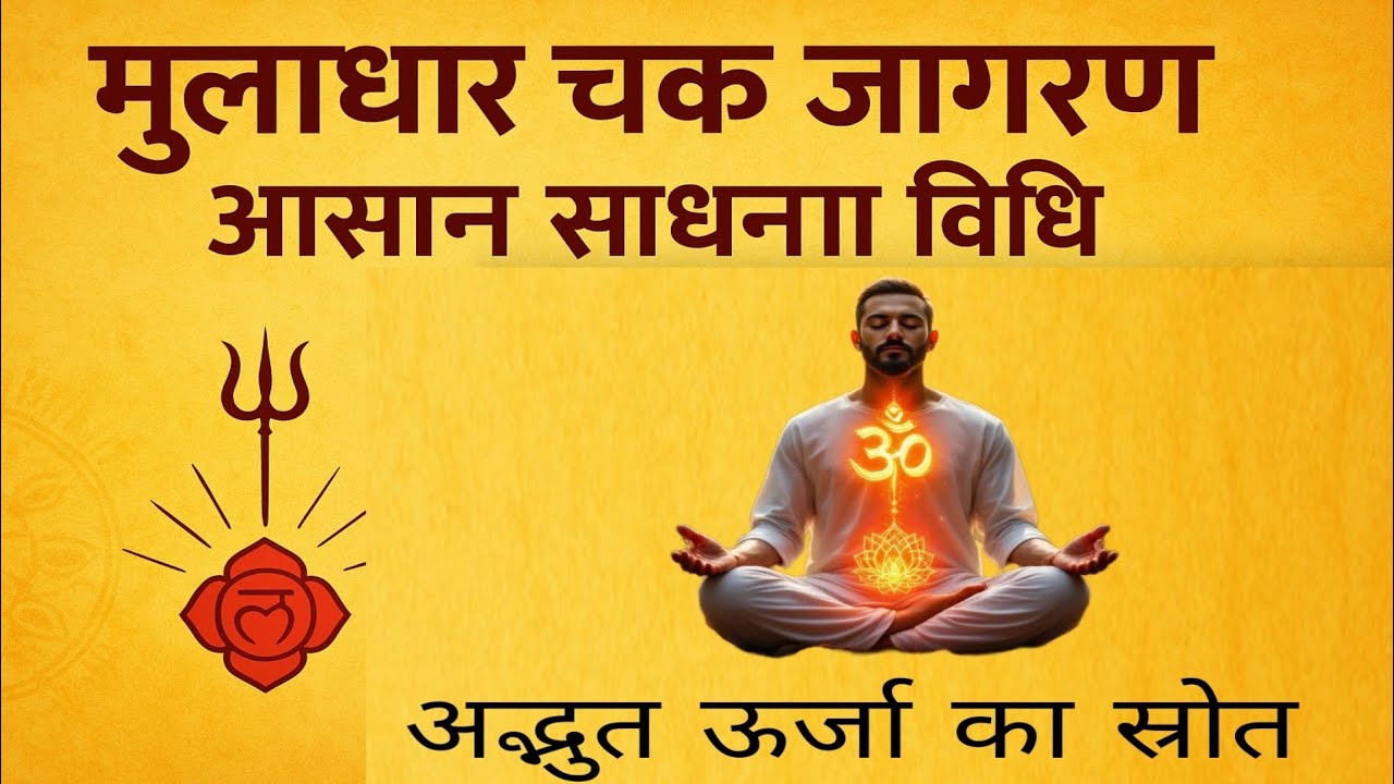 मूलाधार चक्र को जागृत करने के सरल उपाय | Muladhar Chakra #muladharachakra #yoga 