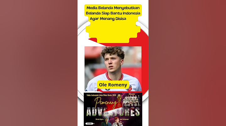 Ole Romeny & 3 Pemain Grade A Siap Bantu Indonesia Menang Disisa Laga Kualifikasi - Sc Media Belanda