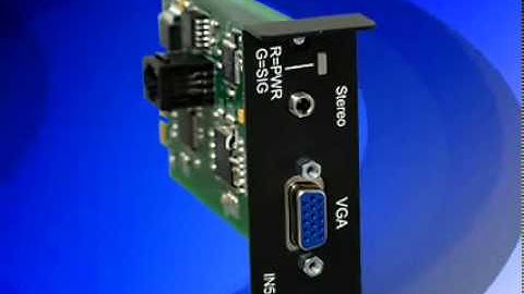 First Modular Digital Presentation Switcher Overview by Presentation Switchers & VidOvation