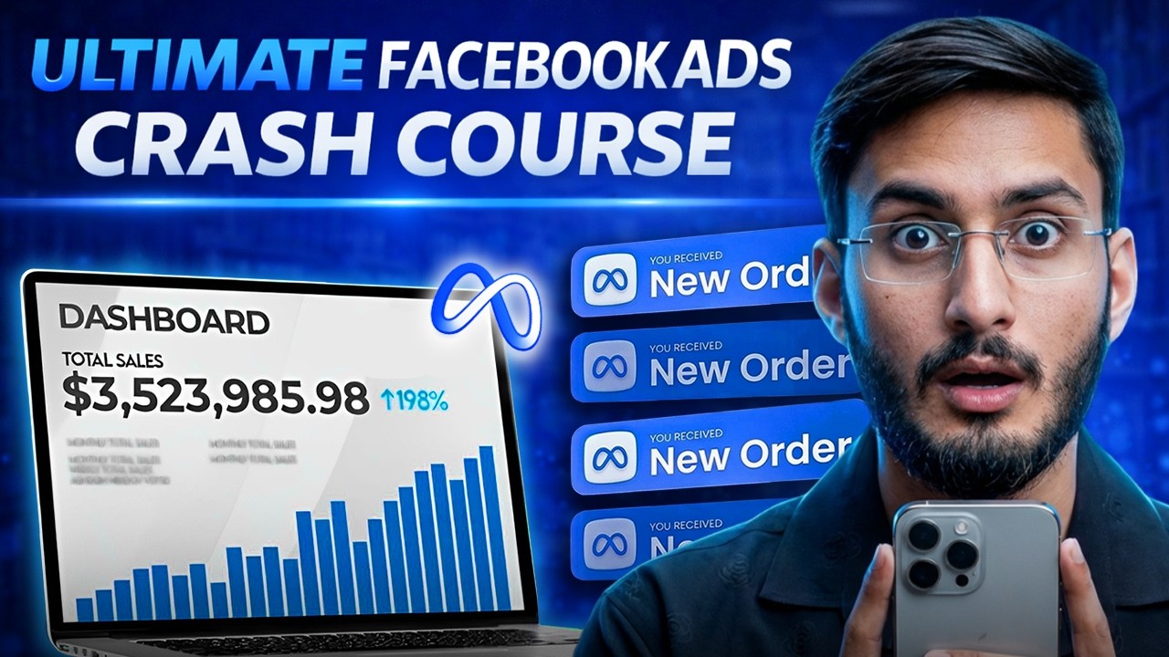Ultimate Facebook Ads Full Course (Beginners To Advance) 🔥| Facebook Ads Crash Course (Latest 2026)